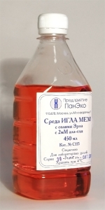 Среда Игла МЕМ с солями Эрла, с  аланил-глутамином