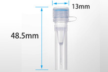 Микропробирки 0,5 мл с "юбкой", с крышкой на петле, стер.