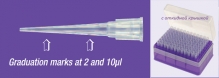 Наконечники до 10 мкл, короткие, стер.