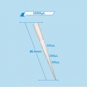 Наконечники универсальные 1000 мкл, с низкой адгезией
