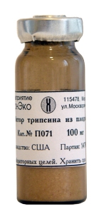 Ингибитор трипсина из плодов сои