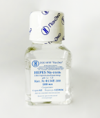HEPES натриевая соль, 1М стер. раствор, рН 7,2 100 мл. ЕвроПЭТ
